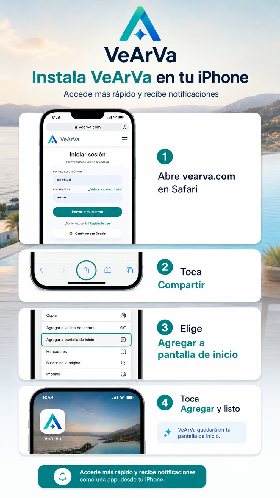 Tutorial para instalar VeArVa en iPhone